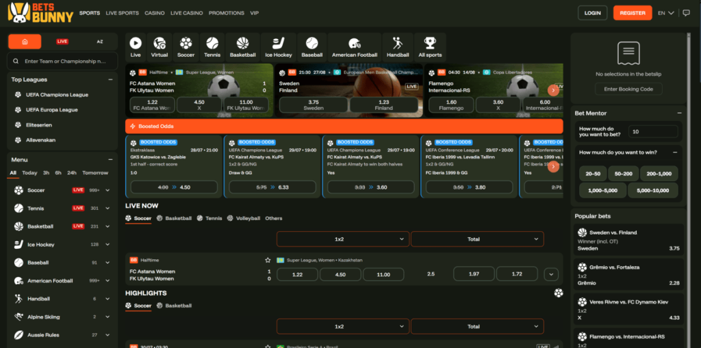 BetsBunny – Bedst til e-sport betting
