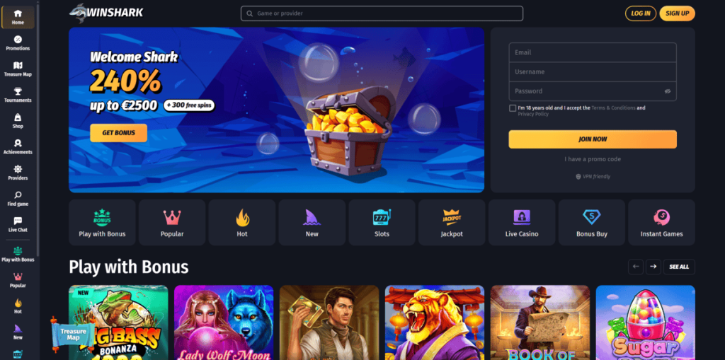 Winshark Casino