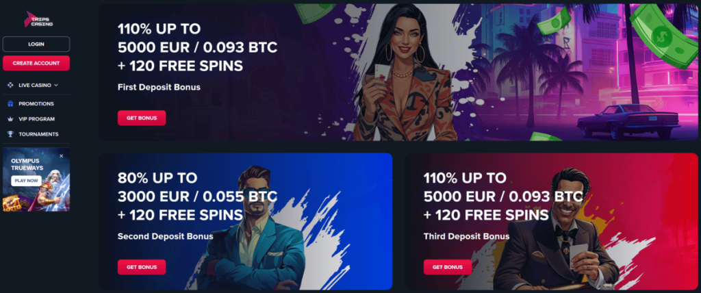 TripsCasino Anmeldelse – Casino Uden Dansk Licens