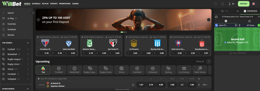 willbet-Bedste Betting Sider uden ROFUS
